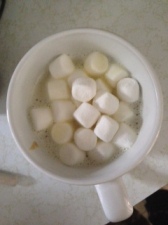 top with marshmallows